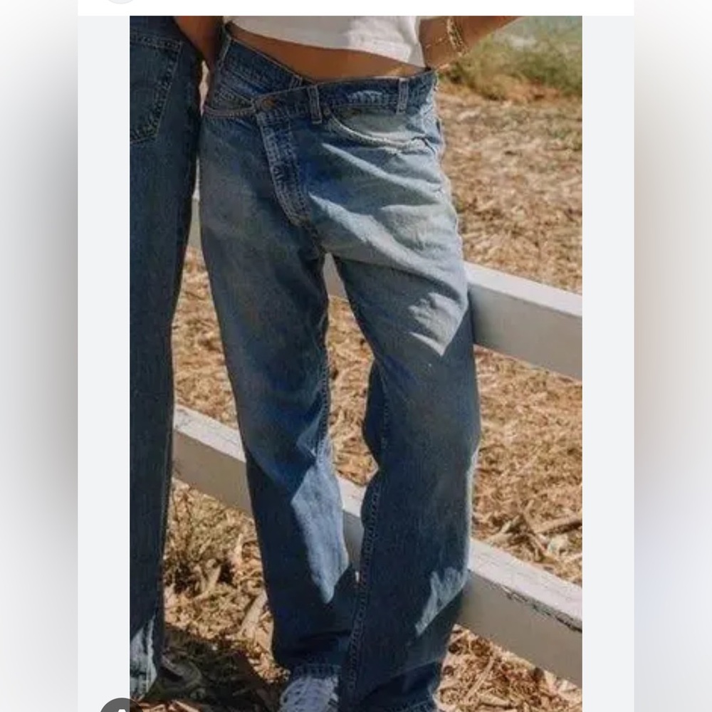 PARKE X DAILY DRILLS CRISS CROSS JEANS